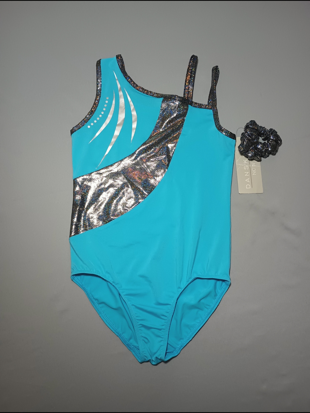 Danskin Now Girls' Print Leotard W/ Keyhole Back